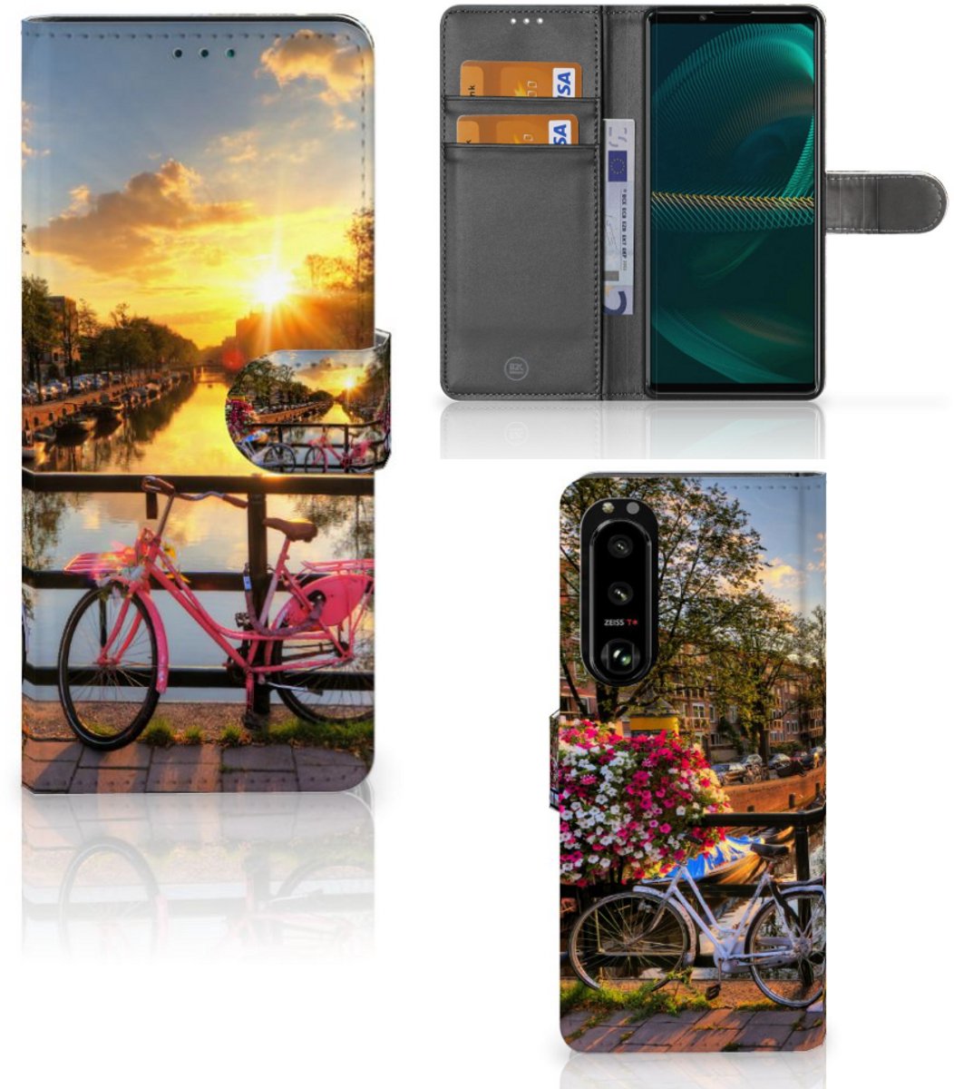 Sony Xperia 5III Flip Cover Amsterdamse Grachten