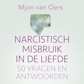 Boek 'Narcistisch misbruik in de liefde: 50 vragen en antwoorden' met gebroken glas op de kaft.