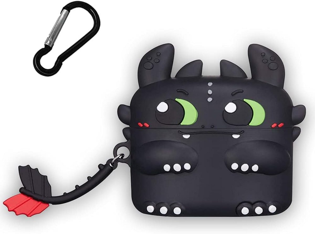 3D-cartoon siliconen hoes voor Airpods - schattig en waterdicht design