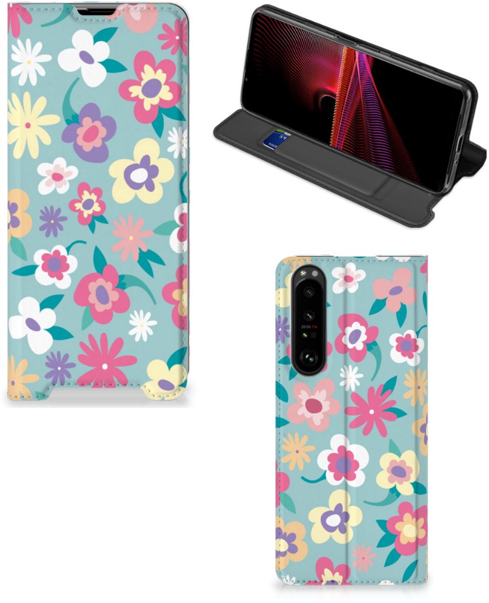 Sony Xperia 1 III Smart Cover Flower Power