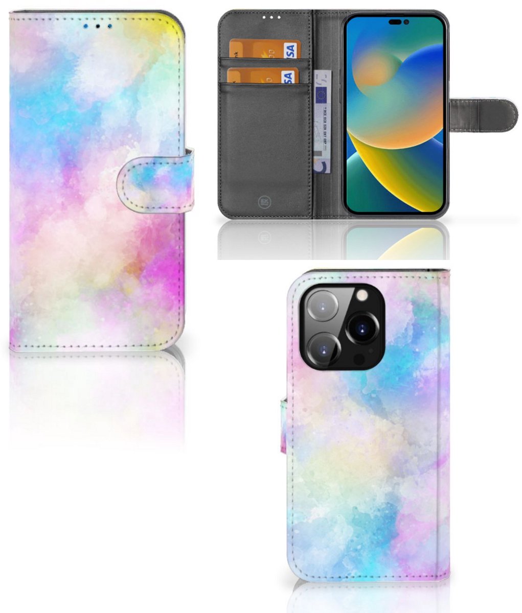 Hoesje iPhone 14 Pro Watercolor Light
