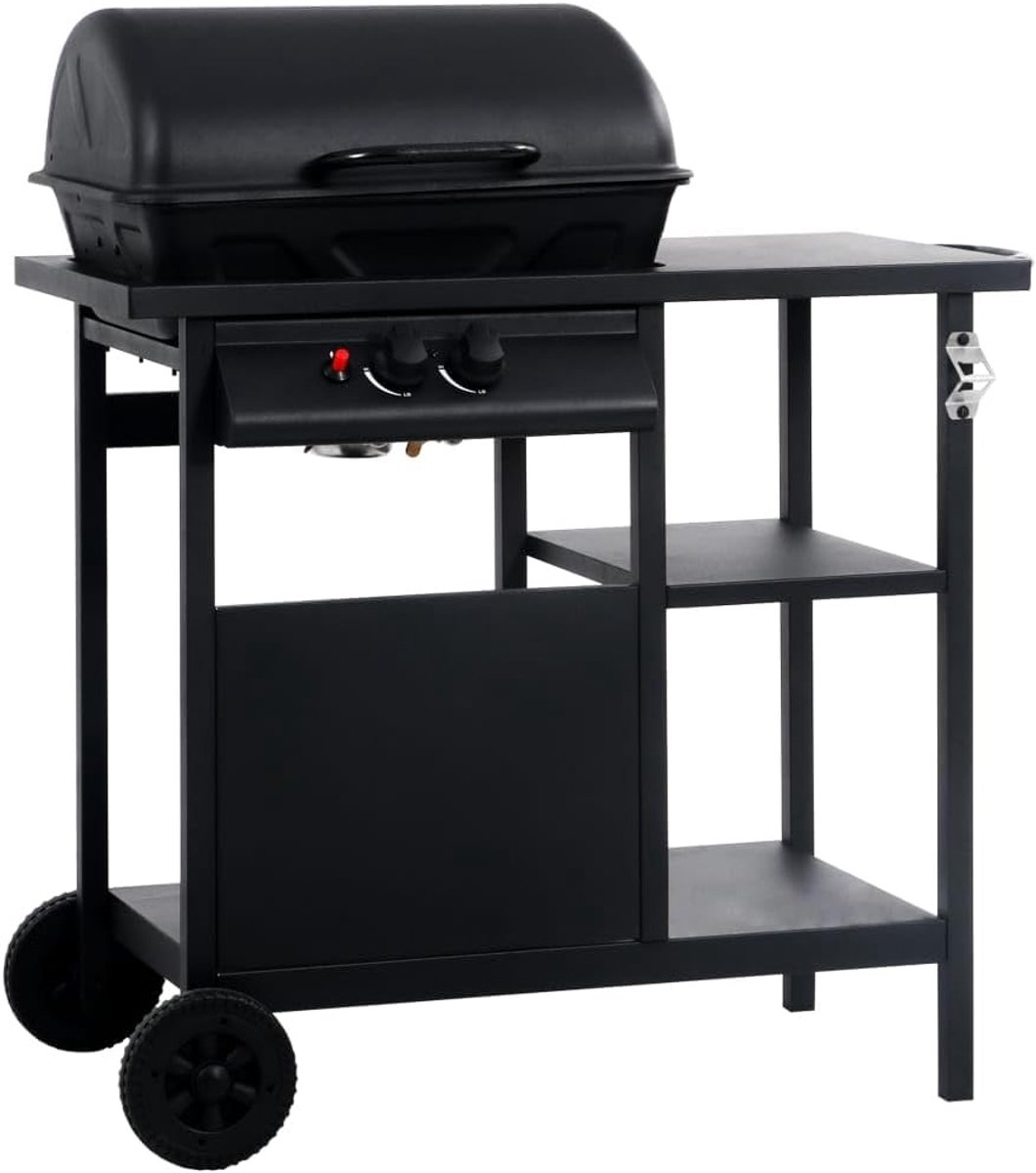 Gasbarbecue met 3-laags Zijtafel - Perfect voor Buiten Koken