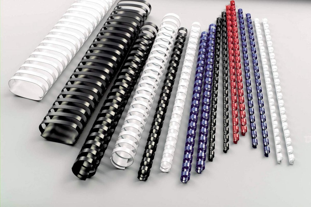 Binding Comb 10 mm - Rood voor Professionele Documenten
