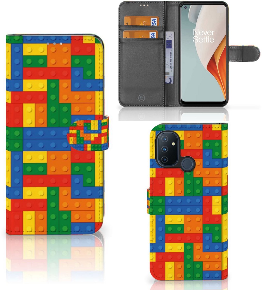 OnePlus Nord N100 Telefoon Hoesje Blokken