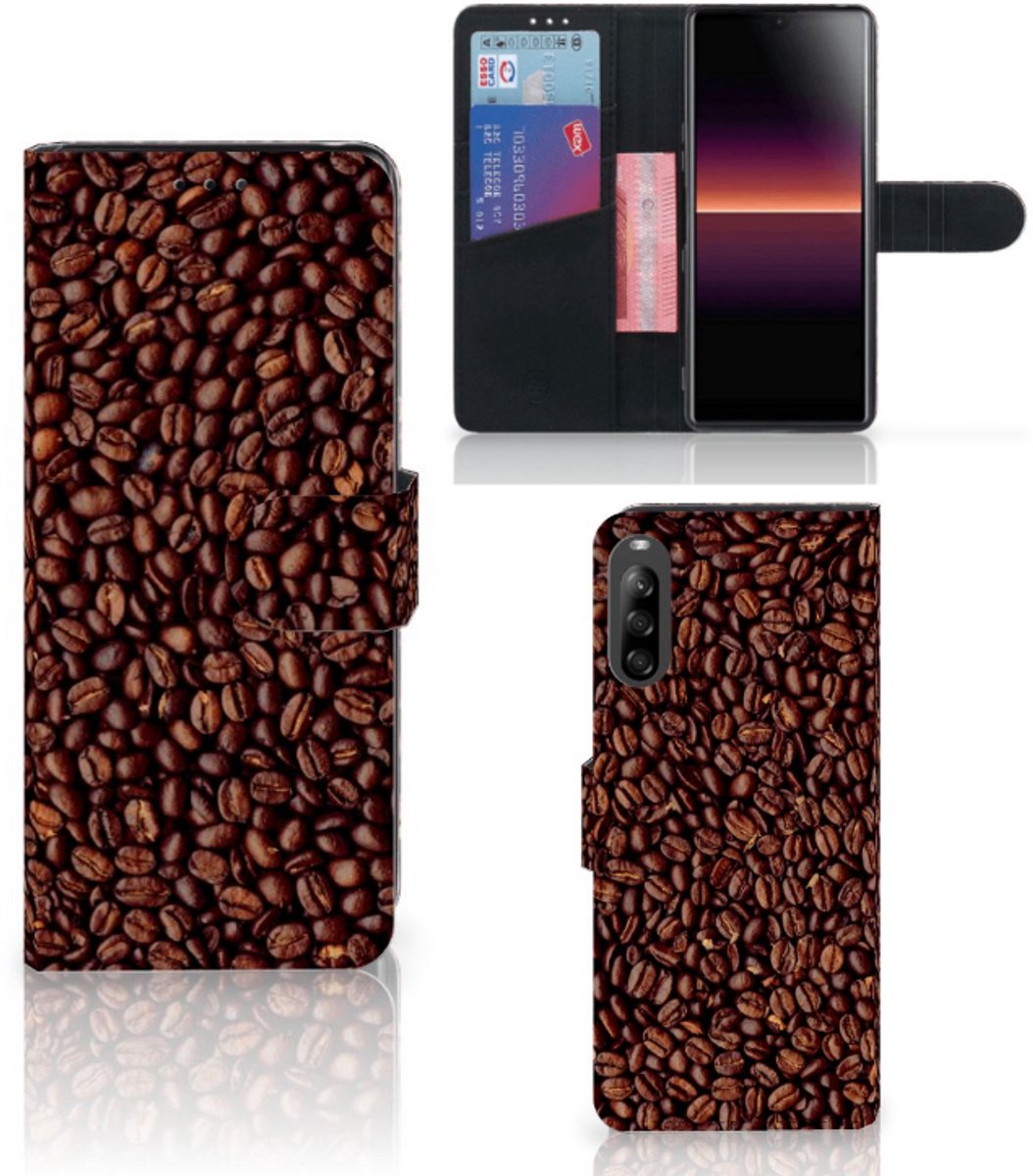 Sony Xperia L4 Book Cover Koffiebonen