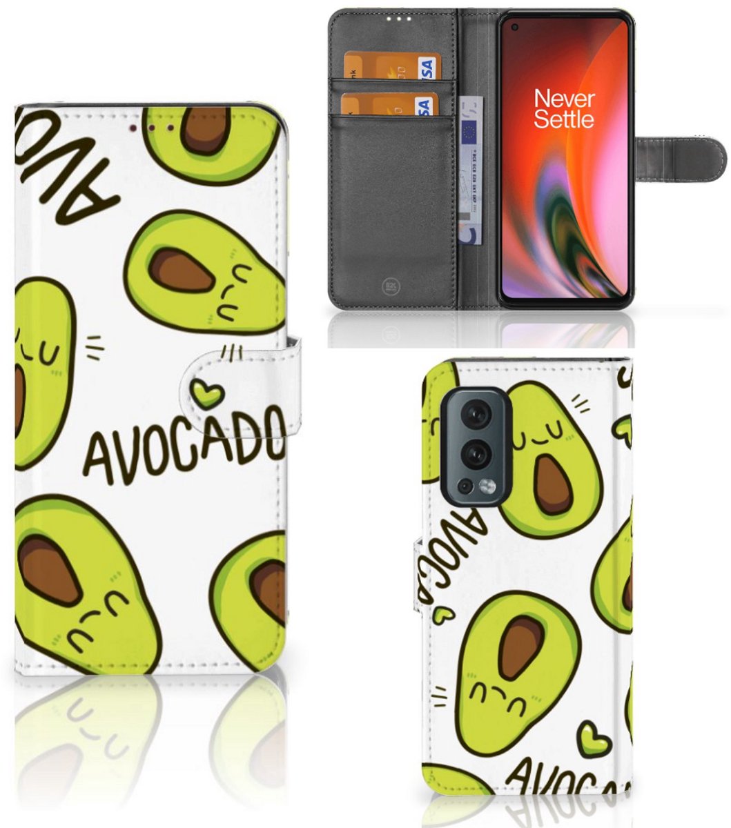 OnePlus Nord 2 5G Leuk Hoesje Avocado Singing