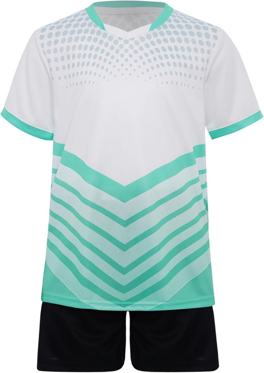 Sportoutfit Jongens Zomer Kort Trainingspak Shirt en Short voor Spel en Training