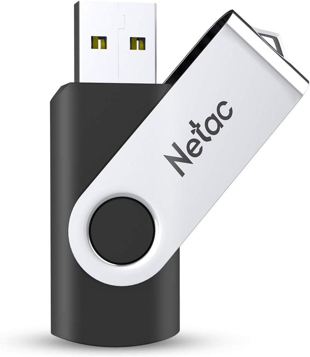 USB 3.2 Flashdrive 64GB met 90MB/s Leessnelheid, Draaibaar en Robuust Ontwerp
