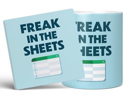 Grappige Excel Spreadsheet Mok - Cadeau voor Accountant | Koffiemok Keramiek Uniek