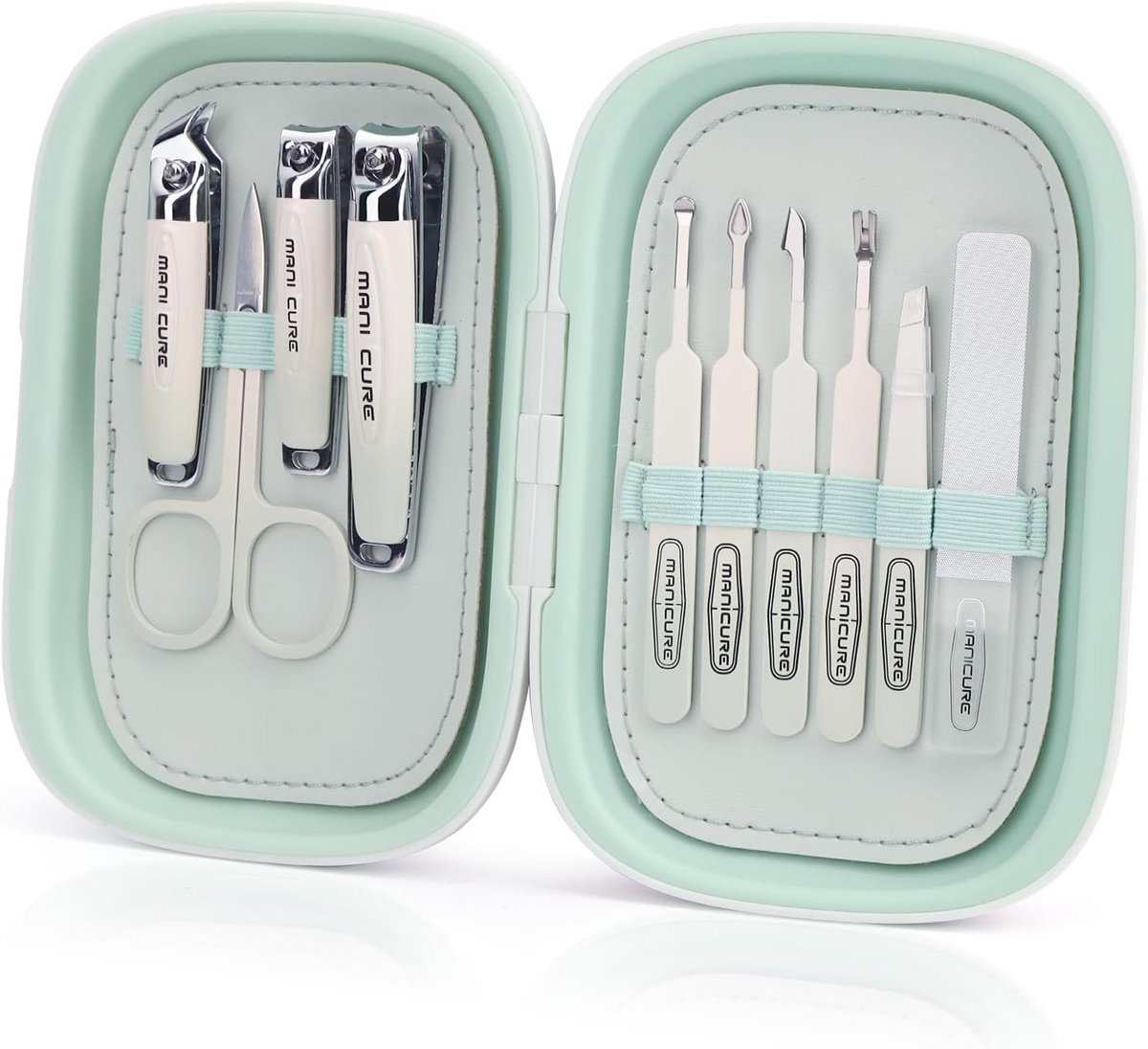 Professionele Manicure- en Pedicureset 10-delig voor Heren en Dames