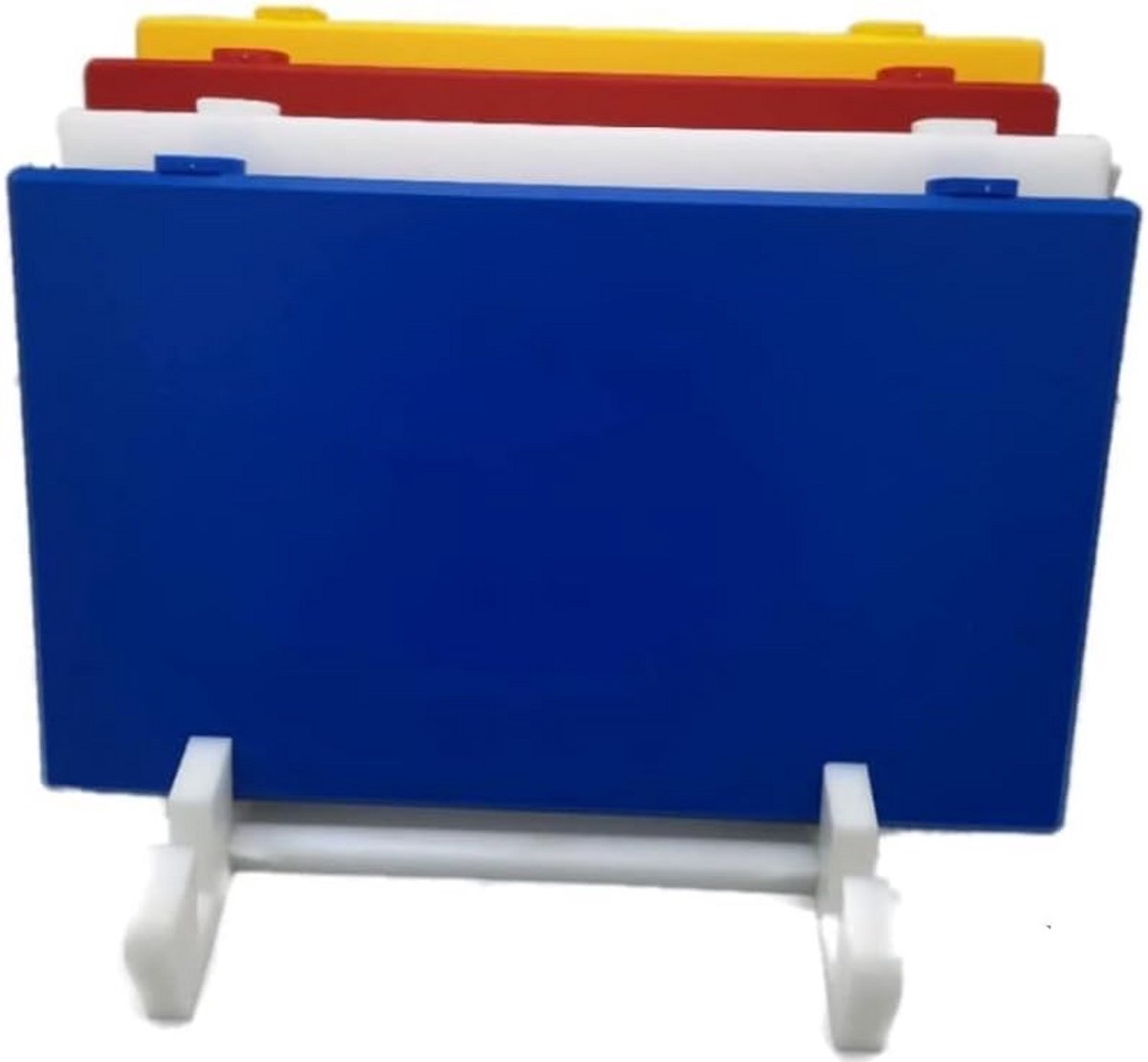 Professionele Polyethyleen Snijplank 50x30x2 cm Wit - Voedselveilig & Hygiënisch
