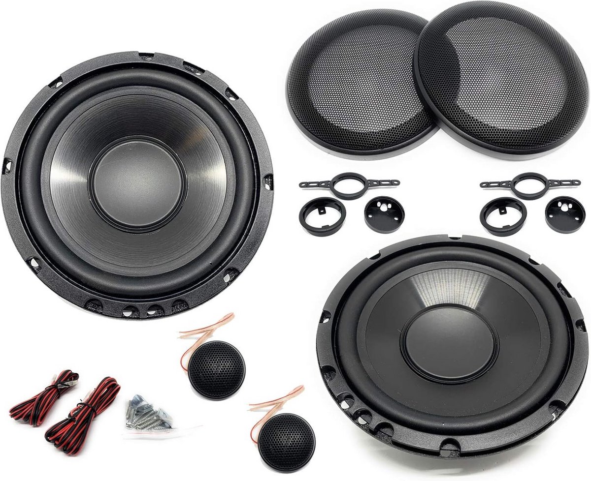 6.5 Inch Universele Auto Speakers - 2 Weg Audio Systeem - 120 Watt Vermogen