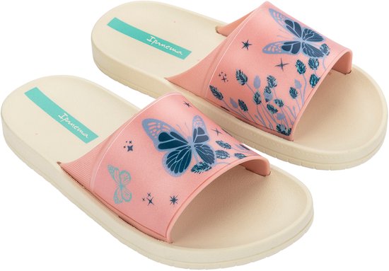 Ipanema Join Kids - Garçons & Filles Slippers - Beige/Pink