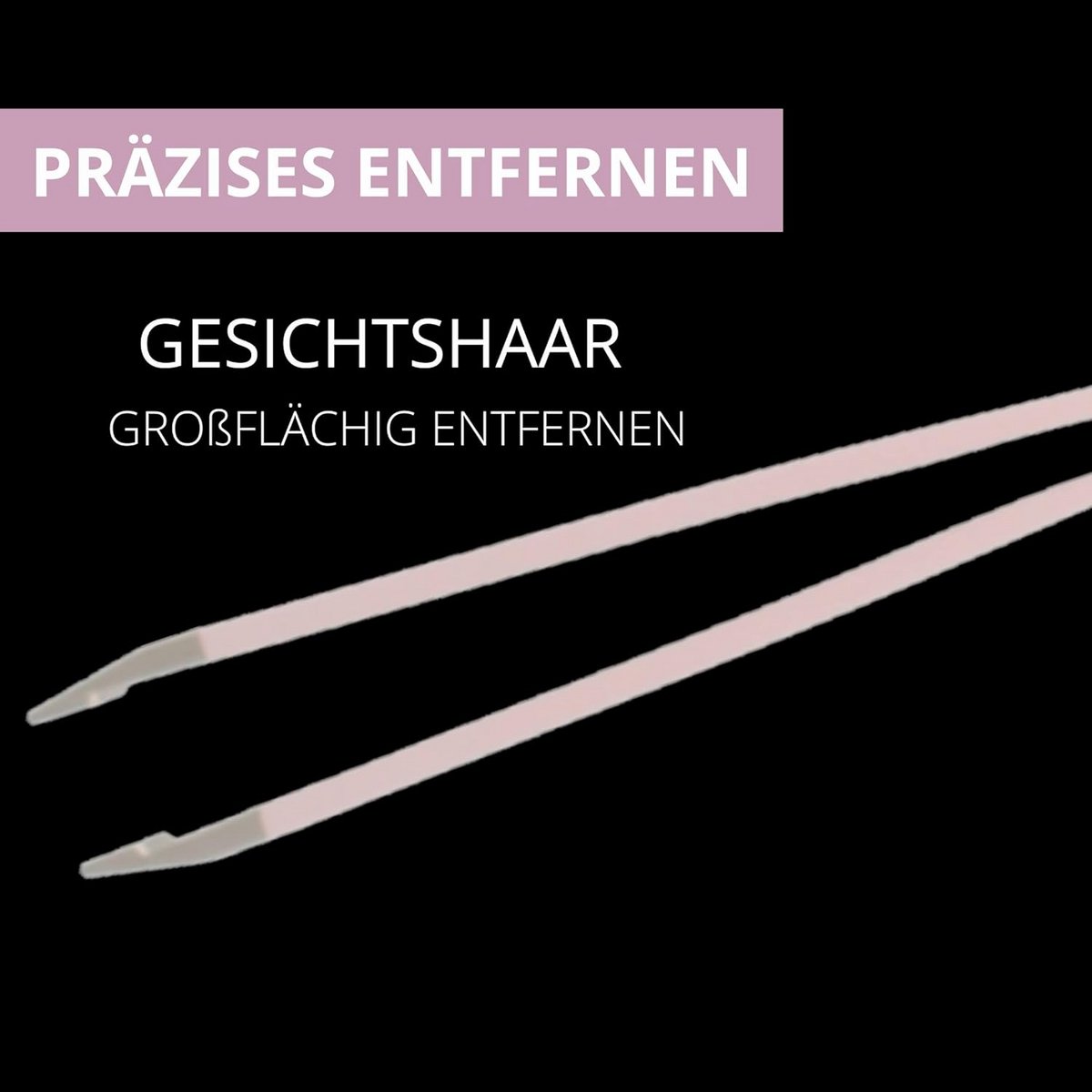 Professioneel Pincet met Schuin Grijpvlak voor Nauwkeurig Epileren