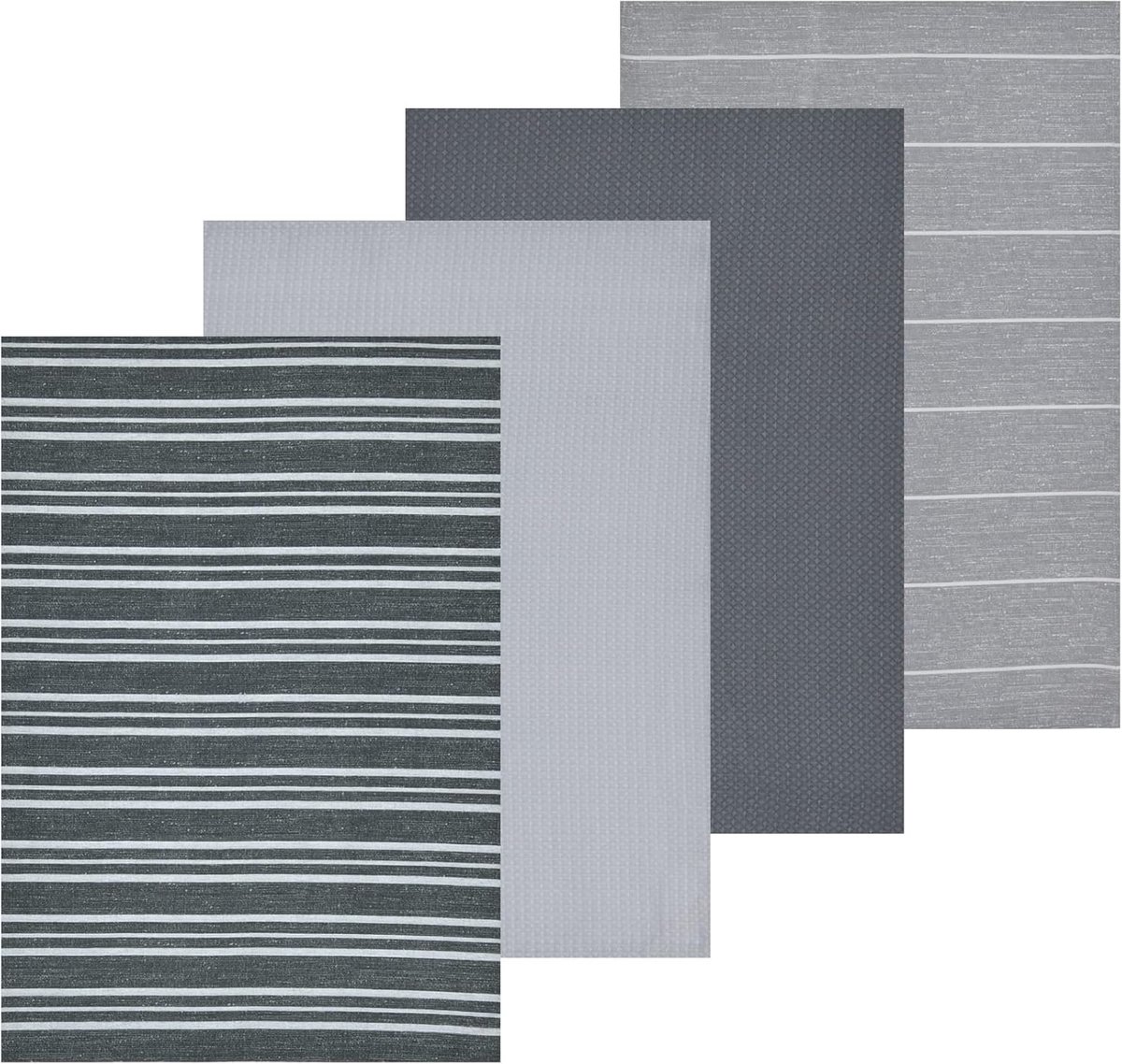Doek Servetten - Tafel Servetten - Dineren Buiten - 100% Katoen Half Panama - 41x41cm - Wit