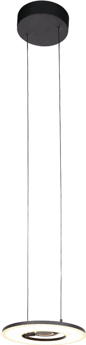 Steinhauer Exclusive - hanglamp - Soleil - zwart - metaal - Ø 32cm - LED - 4140ZW