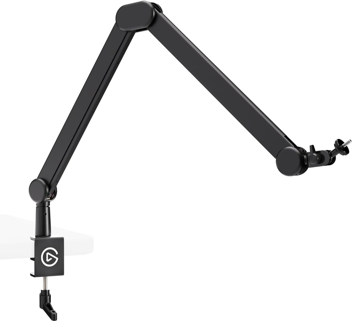 Microfoon Arm - Boomarm Studio - Streaming Podcasting - Verstelbare Spanning - 95cm Reikwijdte - Zwart
