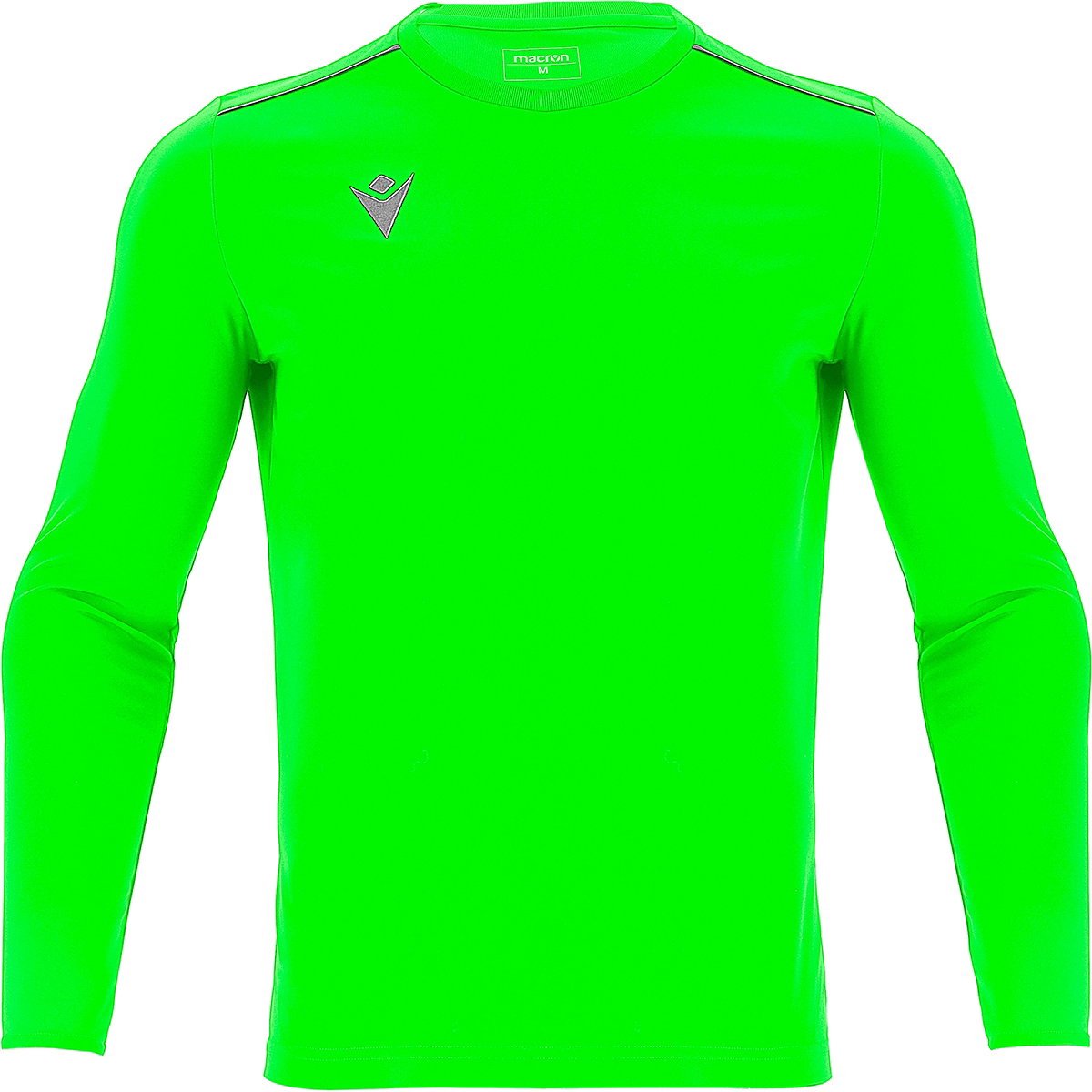 Macron Energy Rigel Hero Voetbalshirt Lange Mouw Heren - Fluo Groen | Maat: S