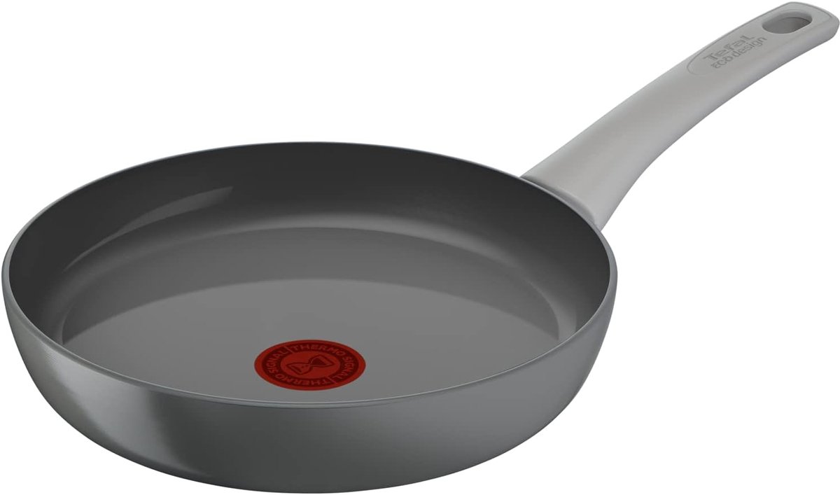 Keramische koekenpan - Antiaanbakpan - Dagelijks koken - Eco ontworpen - 20 cm - Grijs