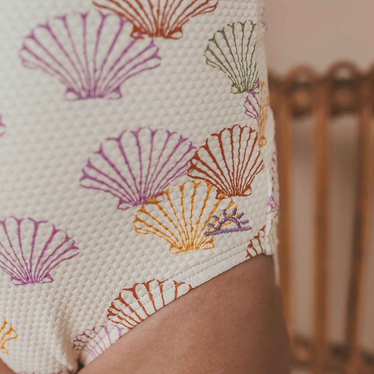 Salted Stories Swimsuit Shells Multicolor 110/116