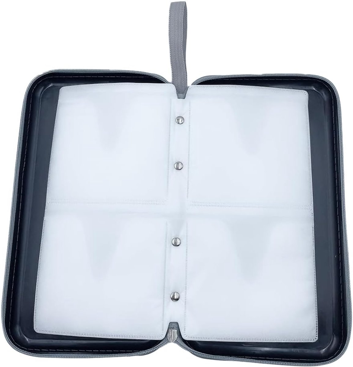 CD Hoes - Schijfopbergdoos - Draagbare Opslag - Hoge Capaciteit - 28.5x15.4x4 cm - Zwart