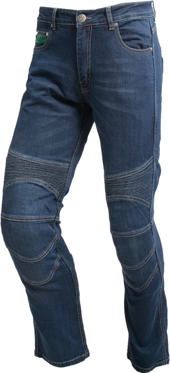 MUGENRACE Matteo Blauwe Motorjeans - Broek