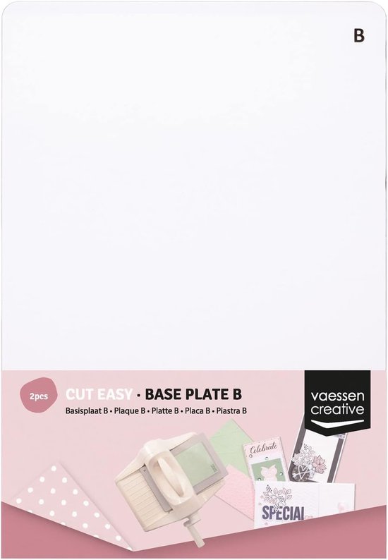Basisplaten Set - Snijplaten Reserve - Die-cutting Embossing - A5 Formaat - 0.1 cm Hoog - Transparant — afbeelding 4