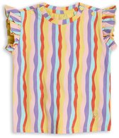 4PRESIDENT T-shirt meisjes - Powder pink - Maat 128 - Meiden shirt