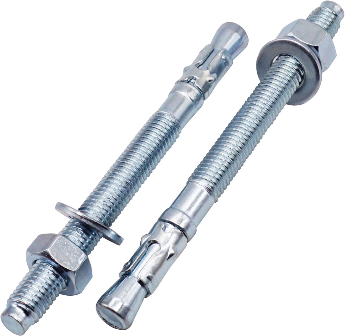 Wigankers - Metalen pluggen - Vastzetten Constructies - Verzinkt Staal - M12 x 160 mm