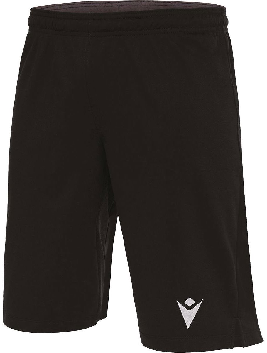 Macron Volga Trainingsshort Heren - Zwart | Maat: L