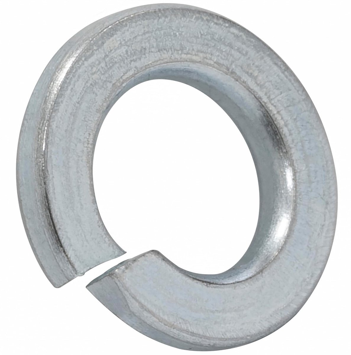 Veerschijven set - Ringen bouten moeren - Mechanisch bevestigen - Verzinkt staal - M6 100 stuks - Zilverkleurig