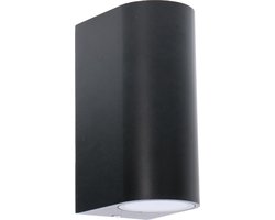 Merkloos Proventa AllWeather Wandlamp voor buiten - Muurlamp dubbel Zwart