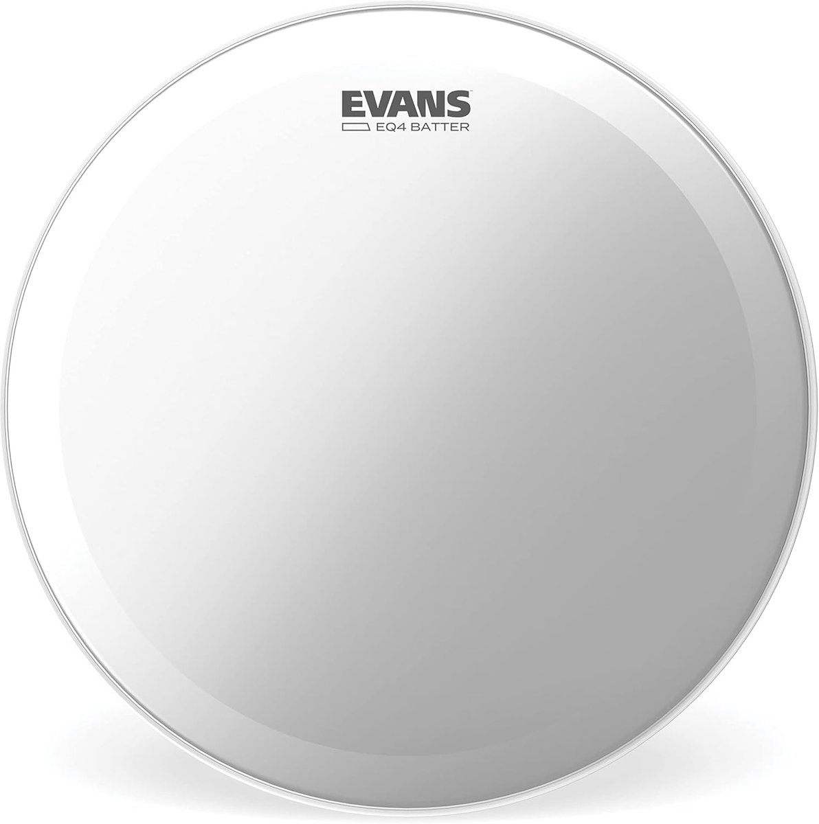 Basdrumbont Gecoat - Drumvel - Muziek Maken - Eenlaags Synthetisch - 558 cm - Wit