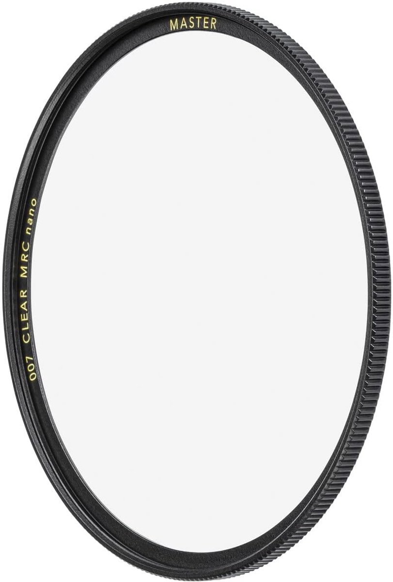 Beschermfilter Camera - Lensbescherming Glas - Frontlens Beschermen - Nano Coating - 72 Millimeter - Zwart