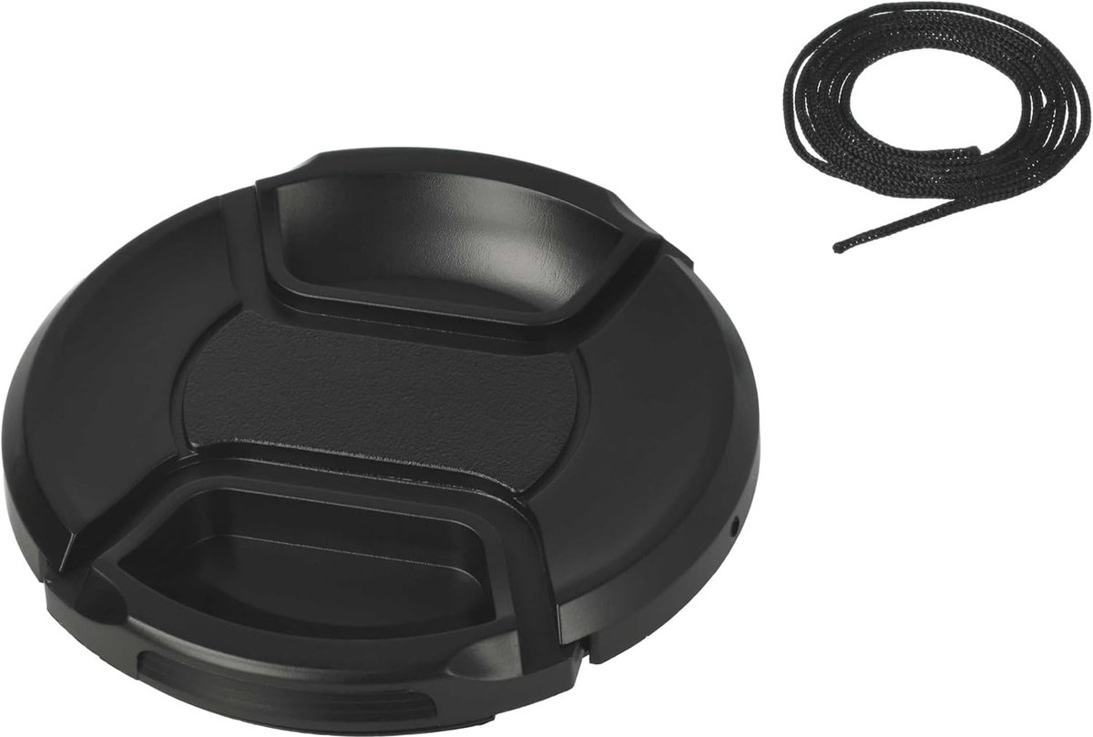 Lensdop - Camera Bescherming - Lens Veilig - Binnengreep Snap-on - 67mm Diameter - Zwart