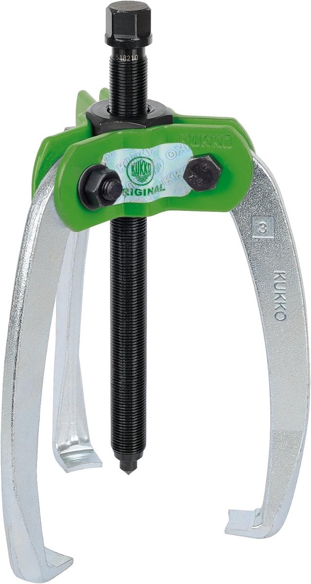 Trekker met 3 poten - Zelfcentrerende trekker - Vaste onderdelen verwijderen - Automatische greepinstelling - 250 x 200 mm