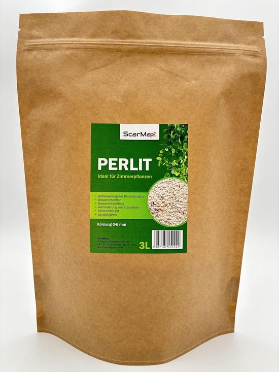 Perliet voor planten - Tuinperliet korrel - Bodemverbetering tuin - Vulkanisch...