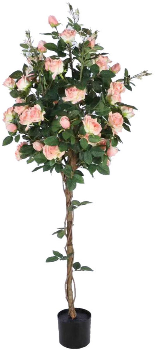 NeverLeafs Kunstboom met rozen - 160 cm