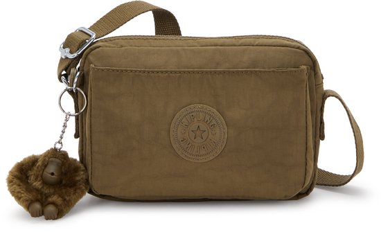 Kipling ABANU Dames Tas - Smooth Khaki