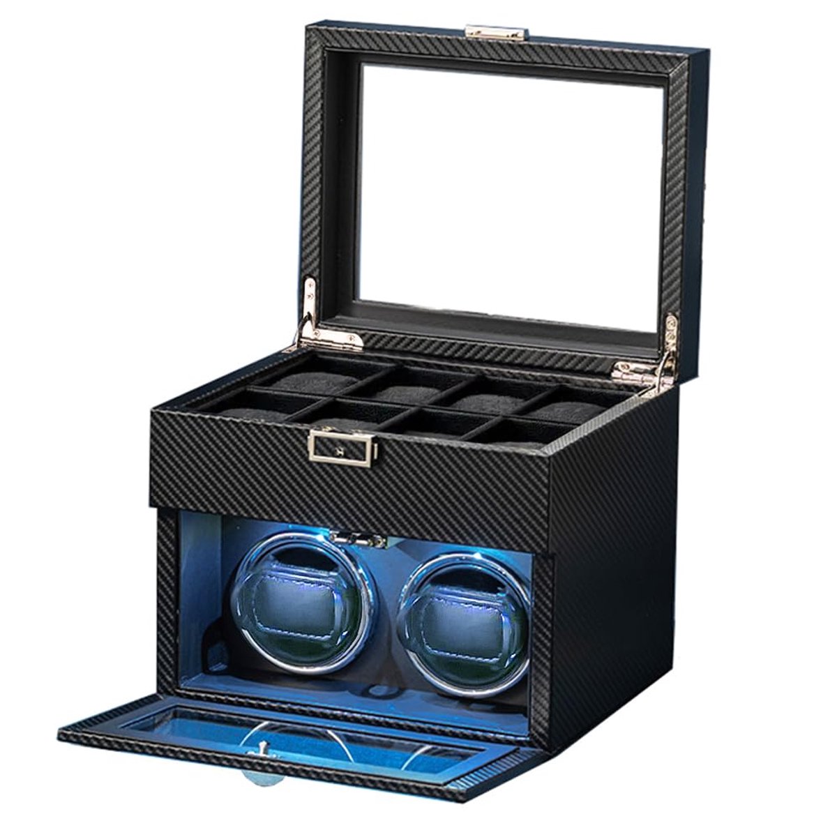 Automatische Horlogeopwinder - Dubbele Opwindfuncties - Stil en Compact Design