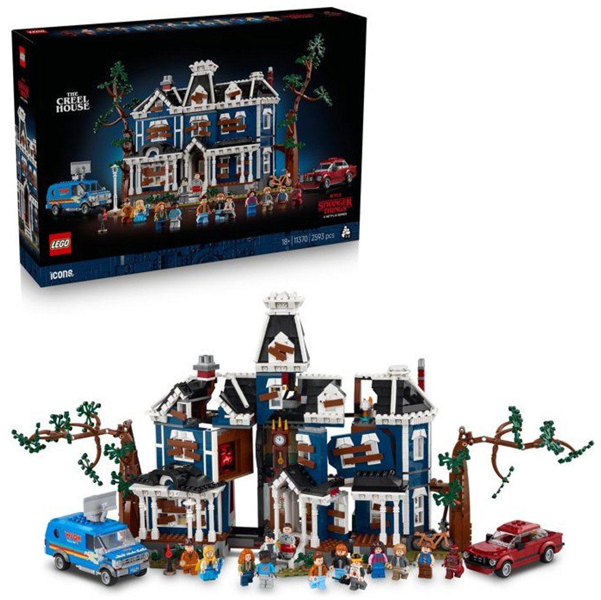 LEGO Icons Stranger Things: Het Huis van de Familie Creel Bouwpakket voor Volwassenen - 11370 — afbeelding 24