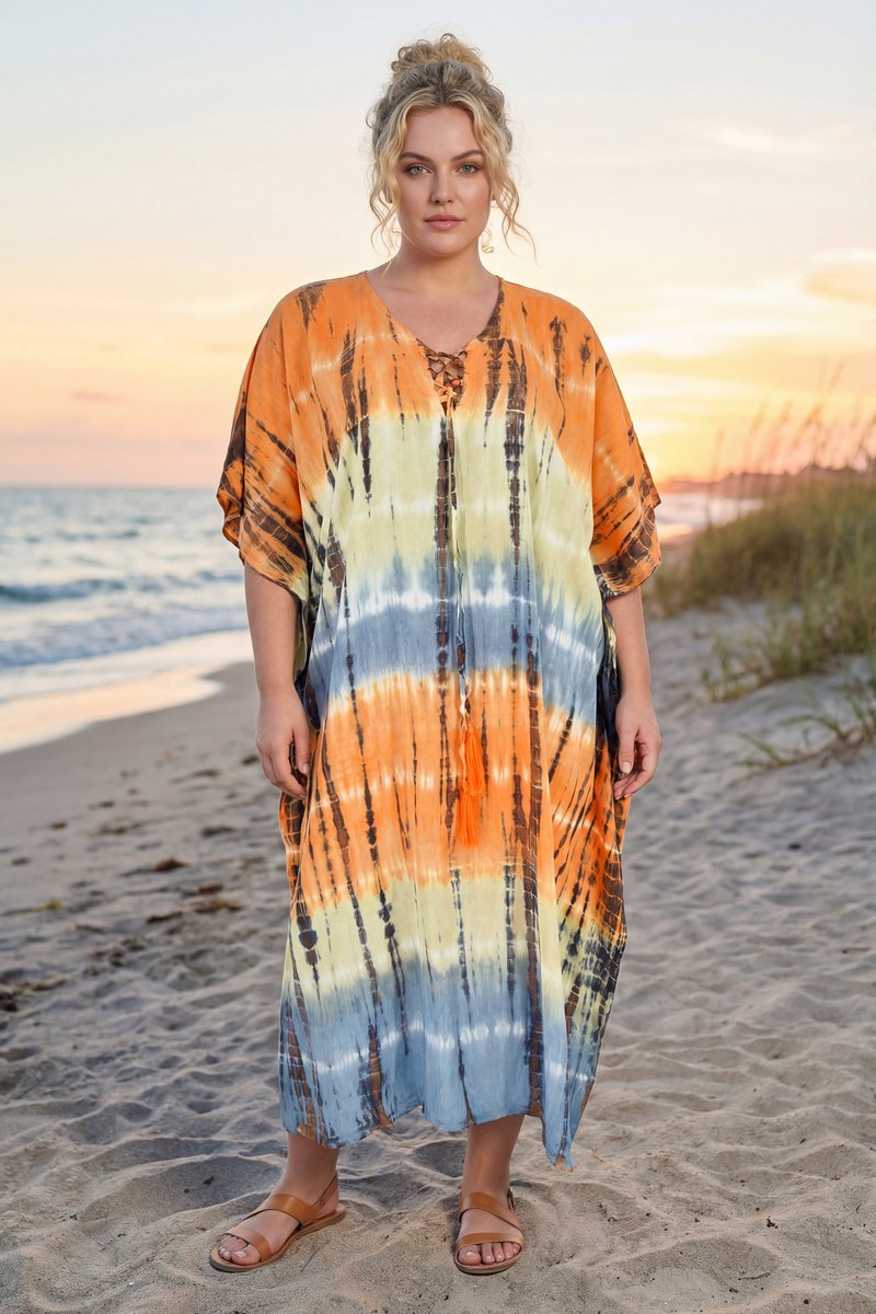 Luna kaftan jurk Nola 15