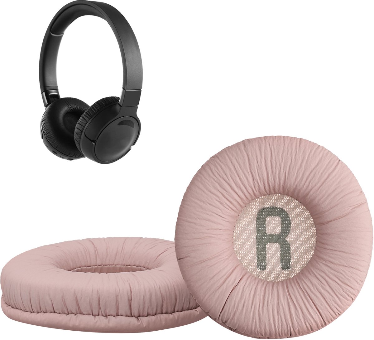 Kwmobile 2x Oorkussens Geschikt Voor JBL Quantum 810 Earpads Koptelefoon In Zwart 2200273763