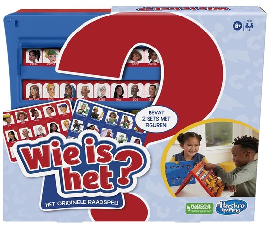 Wie is het? - Kinderspel Nieuwe editie - Hasbro Gaming