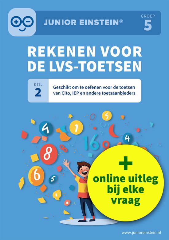 Deel 2 2 - Rekenen voor de LVS-toetsen - Deel 2 - Groep 5 +  ... - cover