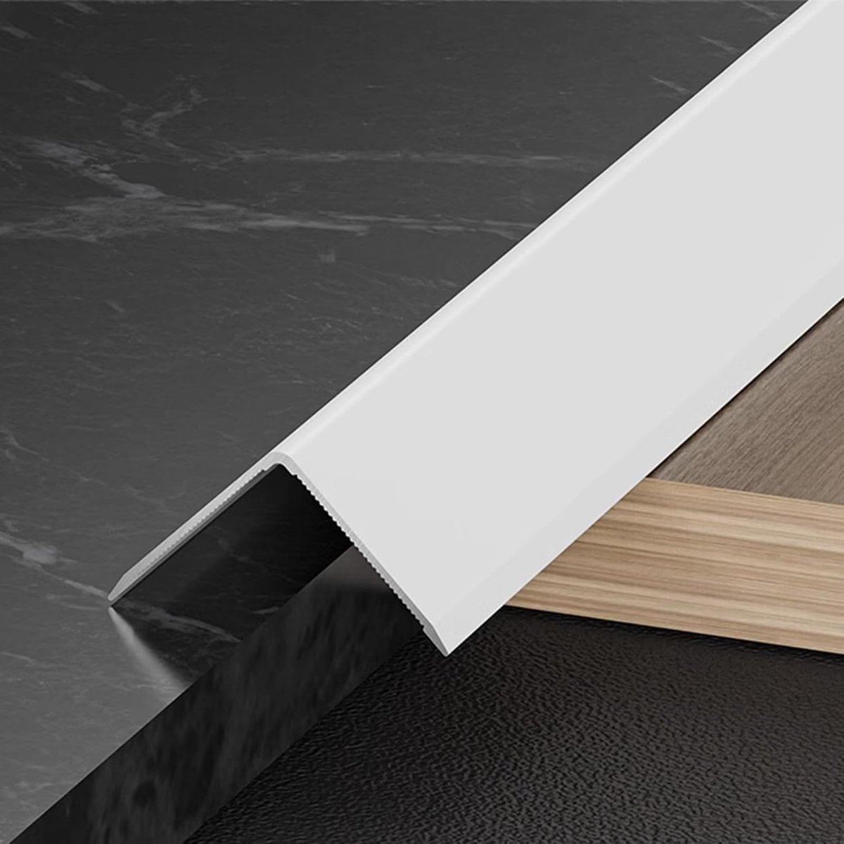 Aluminium Drempelstrip - Vloer Randbeschermer - Vloeren Afwerken - Hoge Belasting - 90 cm Lengte - Diverse Kleuren