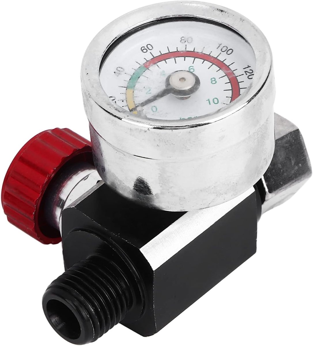 Luchtdrukregelaar - Spuitpistoolregelaar - Precisie Spuiten - Geïntegreerde Manometer - G1/4