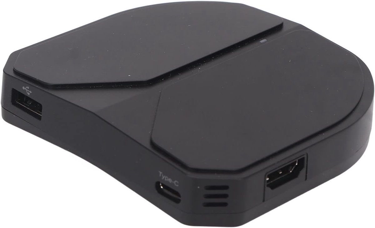 Draadloze Display Ontvanger - Video Delen Dongle - Presentaties Streamen - Ondersteunt Airplay Miracast - 1080P Resolutie