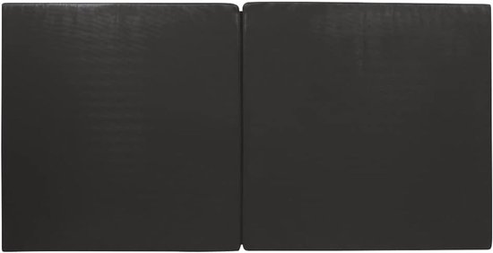 Inklapbare Turnmat - Vloermat Gymnastiek - Veelzijdig Gebruik - Antislip Onderkant - 200 x 100 x 8 cm - Zwart — afbeelding 3