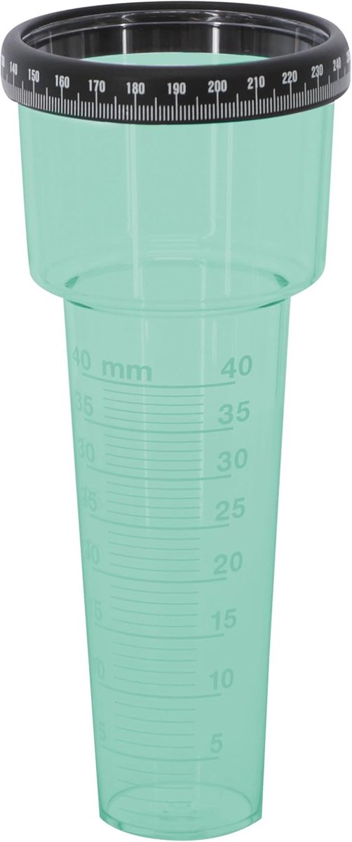Regenmeter - Watermeter Tuin - Buiten Meten - Duidelijke Schaal - 28 cm Hoog - Transparant